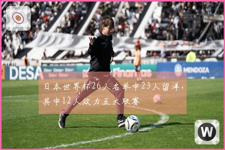 日本世界杯26人名单中23人留洋，其中12人效力五大联赛